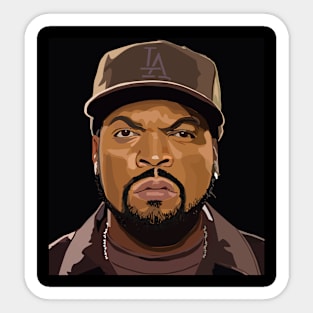 Ice Cube rapper Sticker